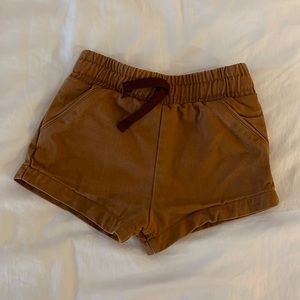 Brown Kids Shorts